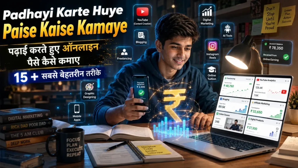 Padhayi Karte Huye Paise Kaise Kamaye